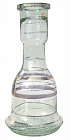 Al Ildrisi klasická váza pro vodní dýmky Khalil Mamoon (30) čirá