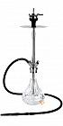 Vodní dýmka Aladin MVP 670 model 1 Flower nerez 72 cm