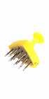 Děrovač Mini na alobal pro vodní dýmky žlutý