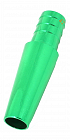Koncovka (konektor) pro silikonové hadice pro vodní dýmky alu zelená