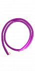 Silikonová hadice pro vodní dýmky 150 cm fialová