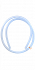 Silikonová hadice pro vodní dýmky 150 cm modrá průhledná