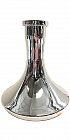 Váza 26 cm Ufo pro vodní dýmky stříbrná