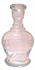 Classic váza pro vodní dýmky (26) čirá oblá