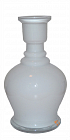 Classic váza pro vodní dýmky (26) mléčná oblá